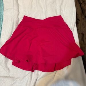 Elegant Pink Midi Skirt